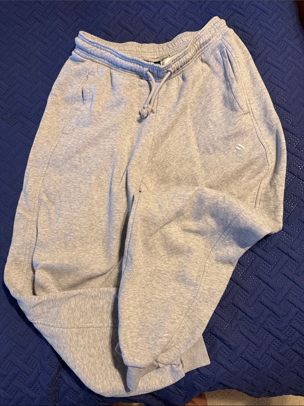 adidas womens Gray Heather Jogger Sweatpants